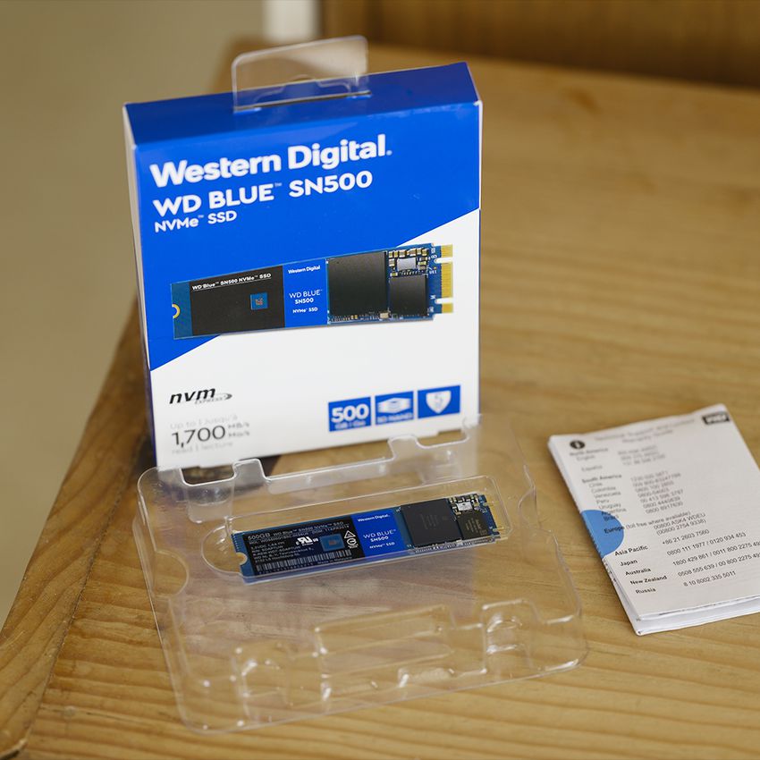 WD蓝色SN500 NVMe SSD