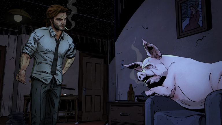 Telltale Games的《The Wolf Among Us》截图