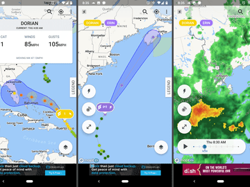 风暴雷达飓风追踪为Android应用程序