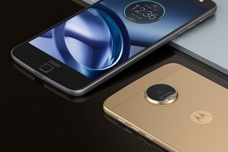 Moto Z Droid版正面/背面